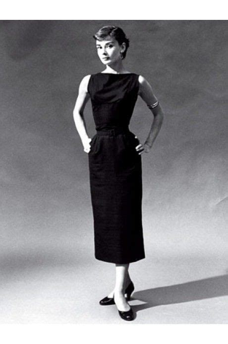 audrey hepburn and coco chanel|1950s little black dress.